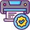 Cutting press icon